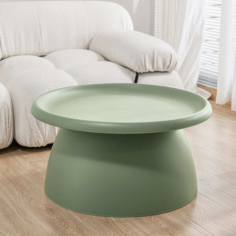 Coffee Table Mushroom Nordic Round Large Side Table 70CM Green - image7