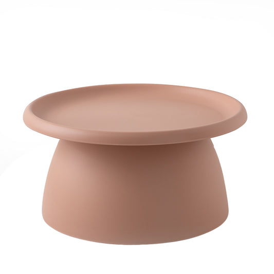 Coffee Table Mushroom Nordic Round Large Side Table 70CM Pink - image1