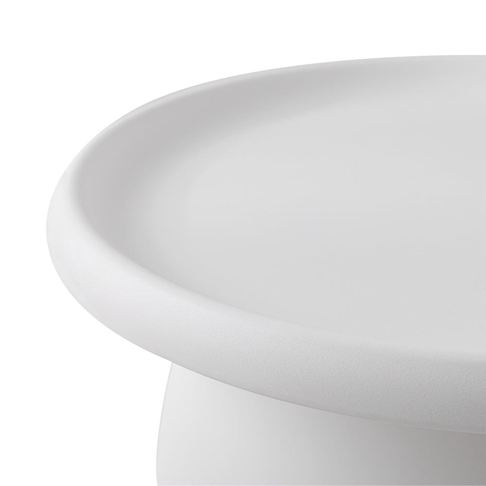 Coffee Table Mushroom Nordic Round Large Side Table 70CM White - image3