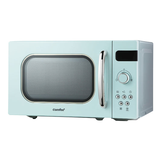 Comfee 20L Microwave Oven 800W Countertop Kitchen 8 Cooking Settings Green - image1