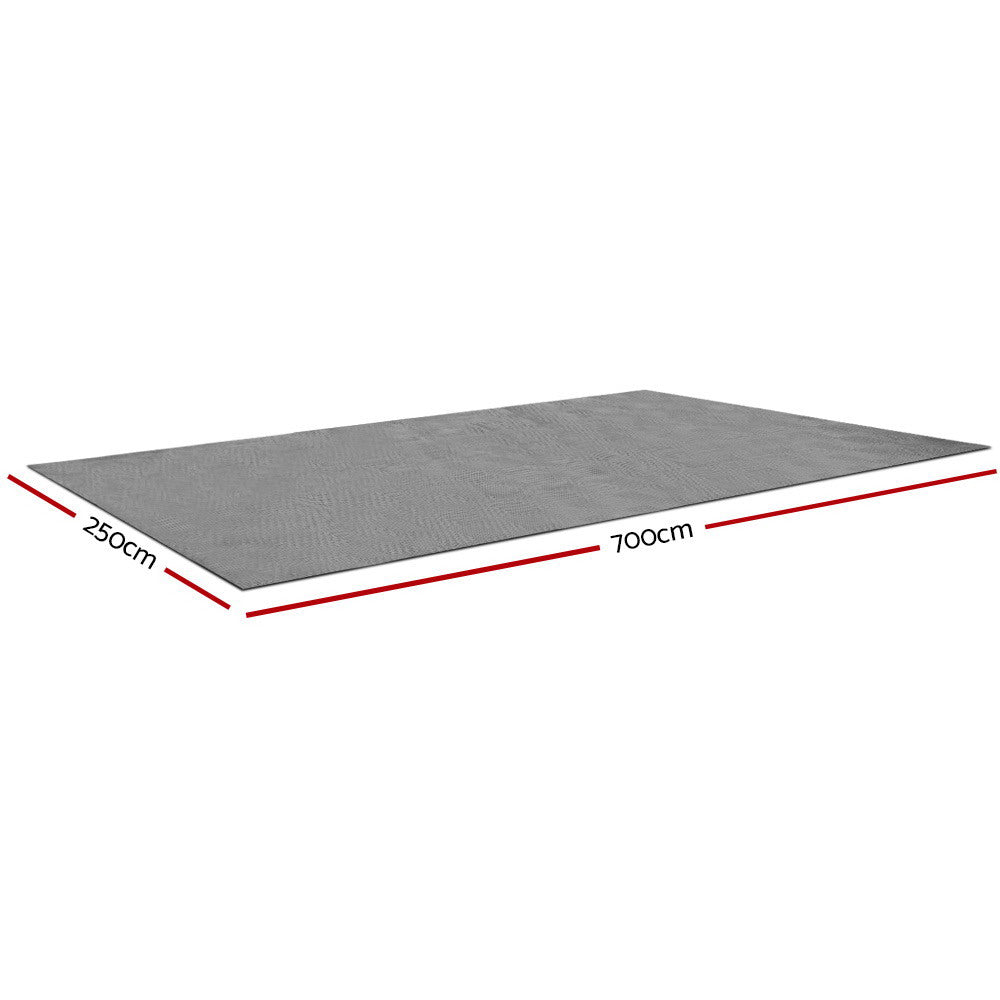 7 X 2.5M Annex Floor Mat - Grey - image2