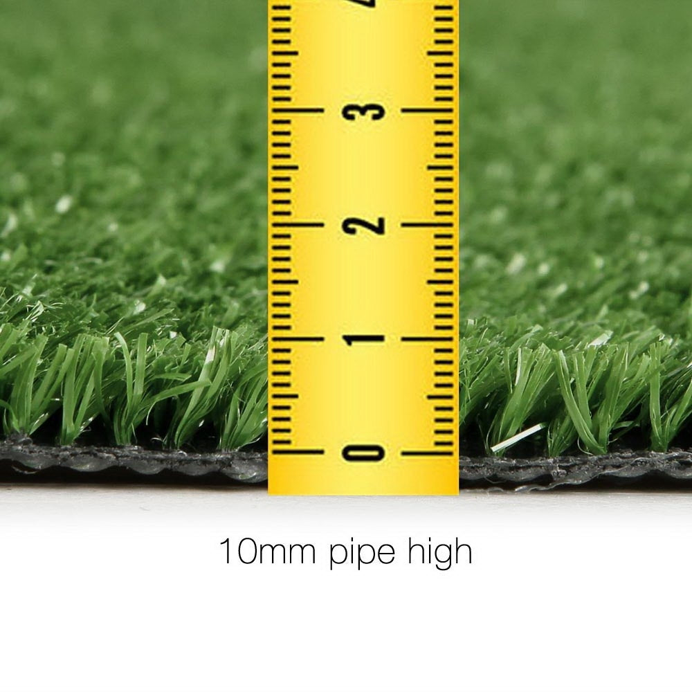 Primeturf Synthetic Grass Fake Turf 2Mx5M Plastic Olive Lawn 10mm - image2