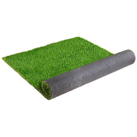 Synthetic 20mm  0.95mx10m 9.5sqm Grass Fake Turf 4-coloured Plants Plastic Lawn - image1