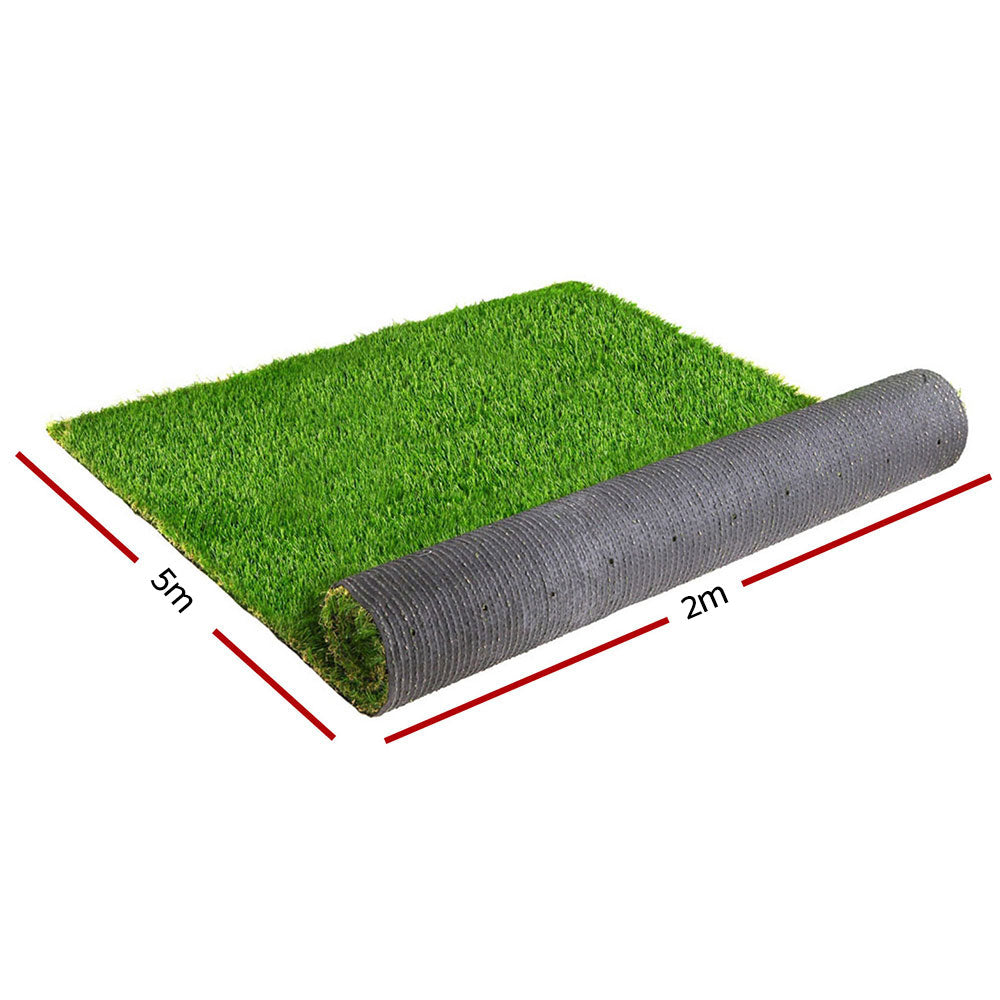 Primeturf Artificial Grass Synthetic Fake Lawn 2mx5m Turf Plastic Plant 30mm - image2