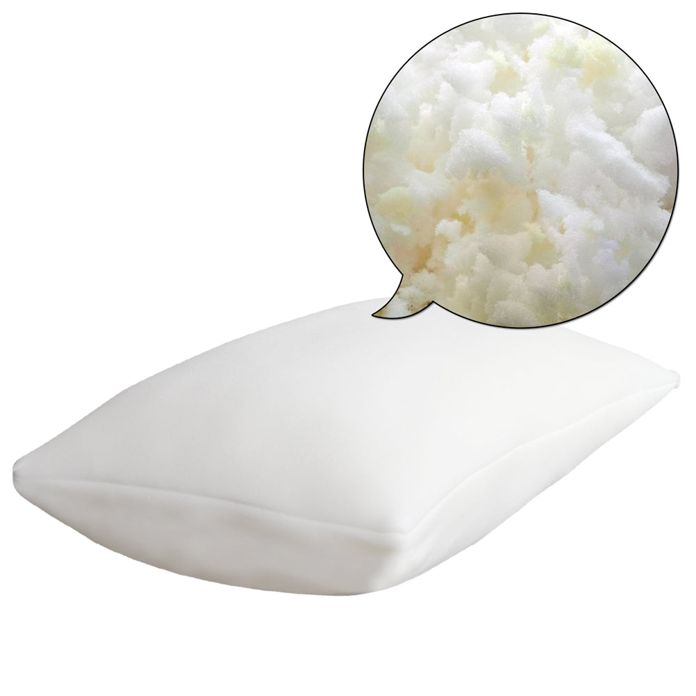 Bedding Set of 2 Bamboo Pillow with Memory Foam - image4