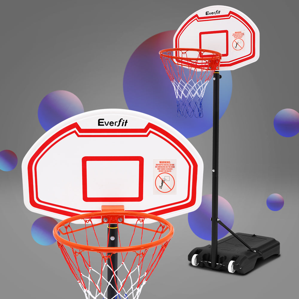 Pro Portable Basketball Stand System Hoop Height Adjustable Net Ring - image7