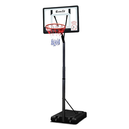 Adjustable Portable Basketball Stand Hoop System Rim - image1