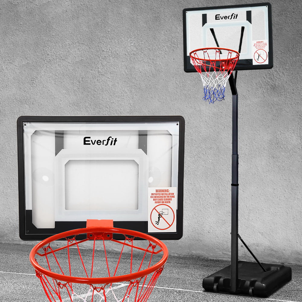 Adjustable Portable Basketball Stand Hoop System Rim - image7