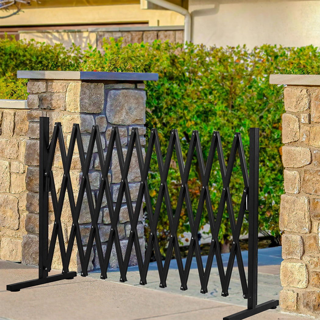 Garden Gate Security Pet Baby Fence Barrier Safety Aluminum Indoor Outdoor - image16