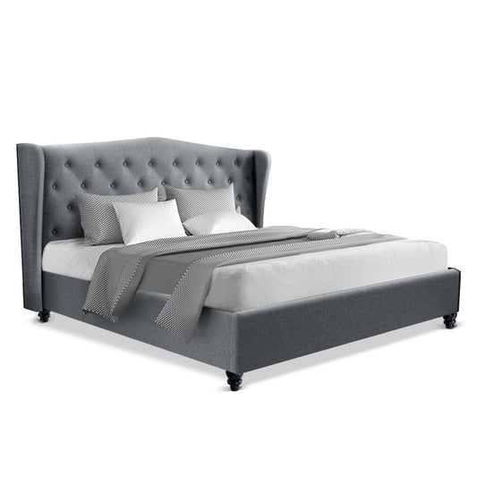 Pier Bed Frame Fabric - Grey King - image1
