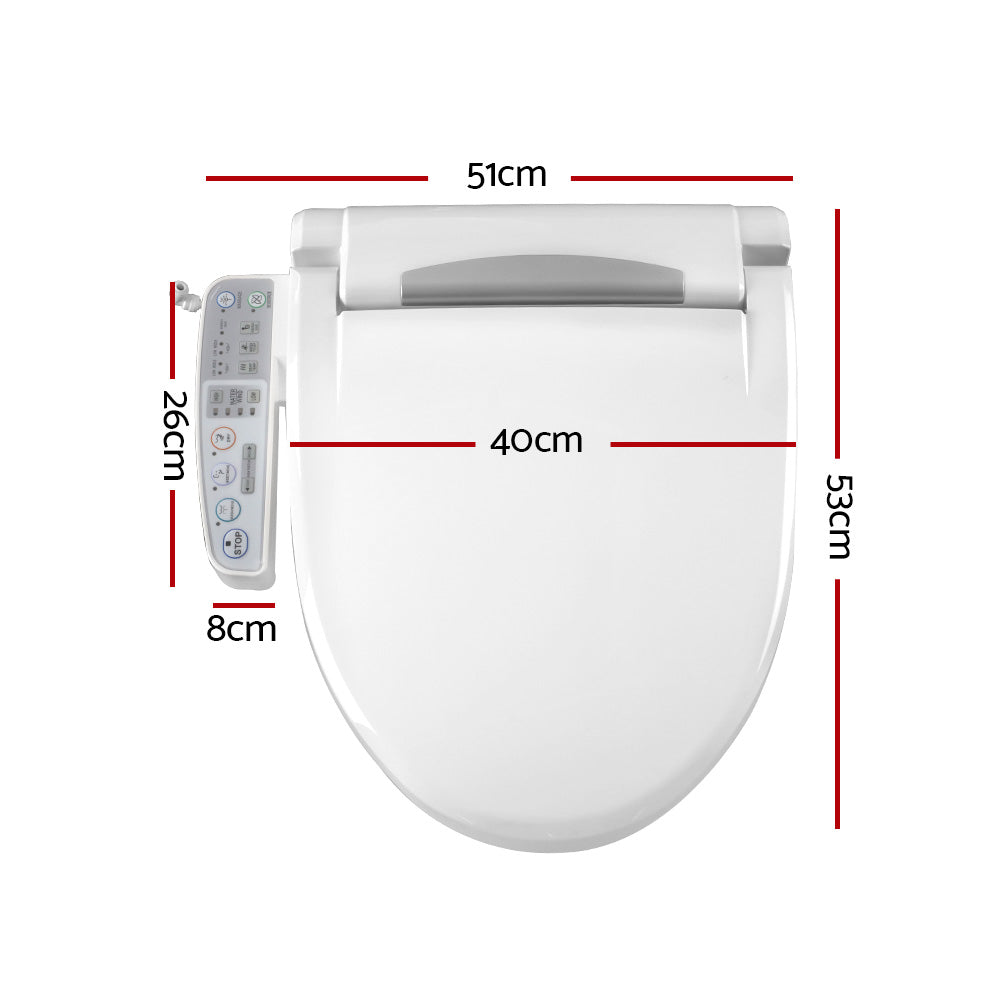 Bidet Electric Toilet Seat Cover Electronic Seats Paper Saving Auto Smart Wash - image2