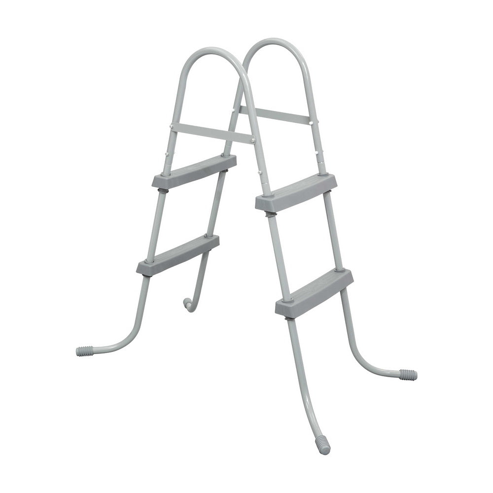 Ladder Above Ground Swimming Pools 84cm 32 inch Deep Removable Steps - image1