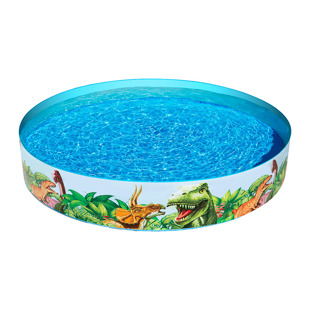 Kids Swimming Pool Above Ground Play Fun Round Fill-n-Fun Pools - image1