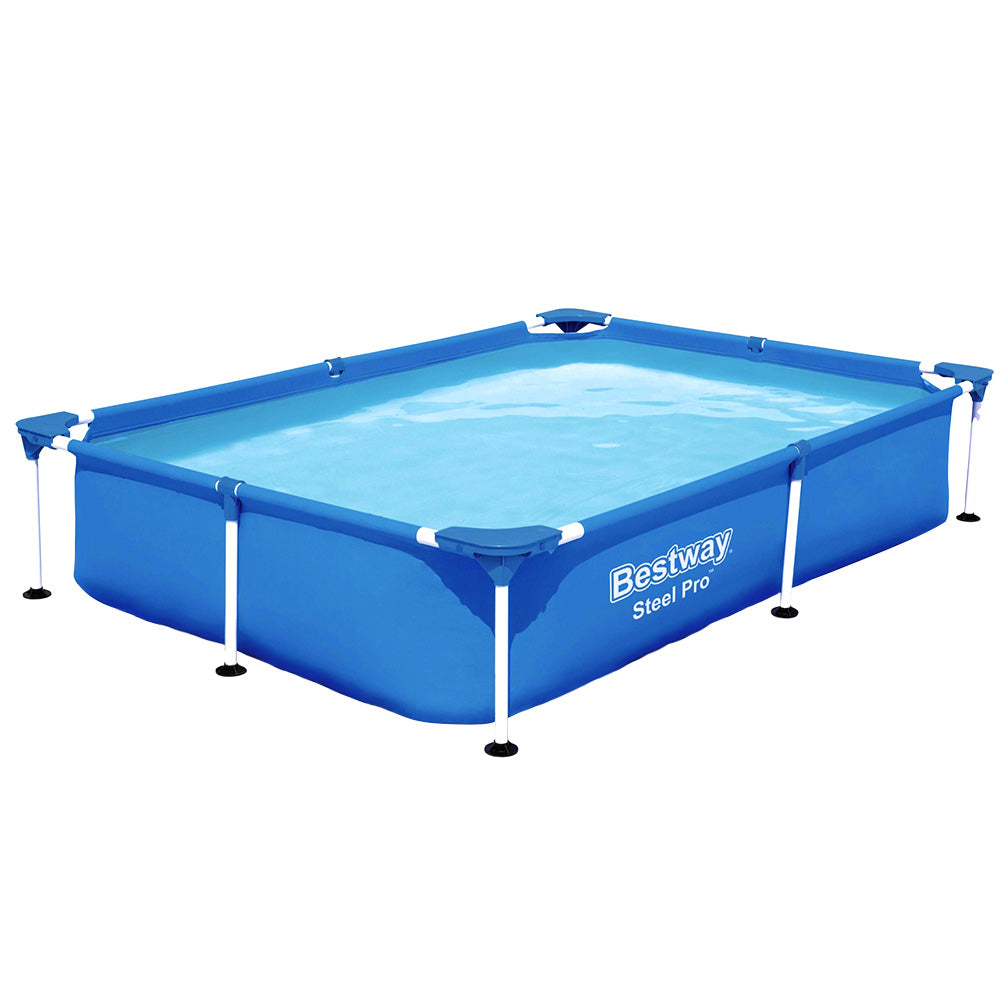 Bestway Swimming Pool Above Ground Frame Pools Outdoor Steel Pro 2.2 X 1.5M - image2