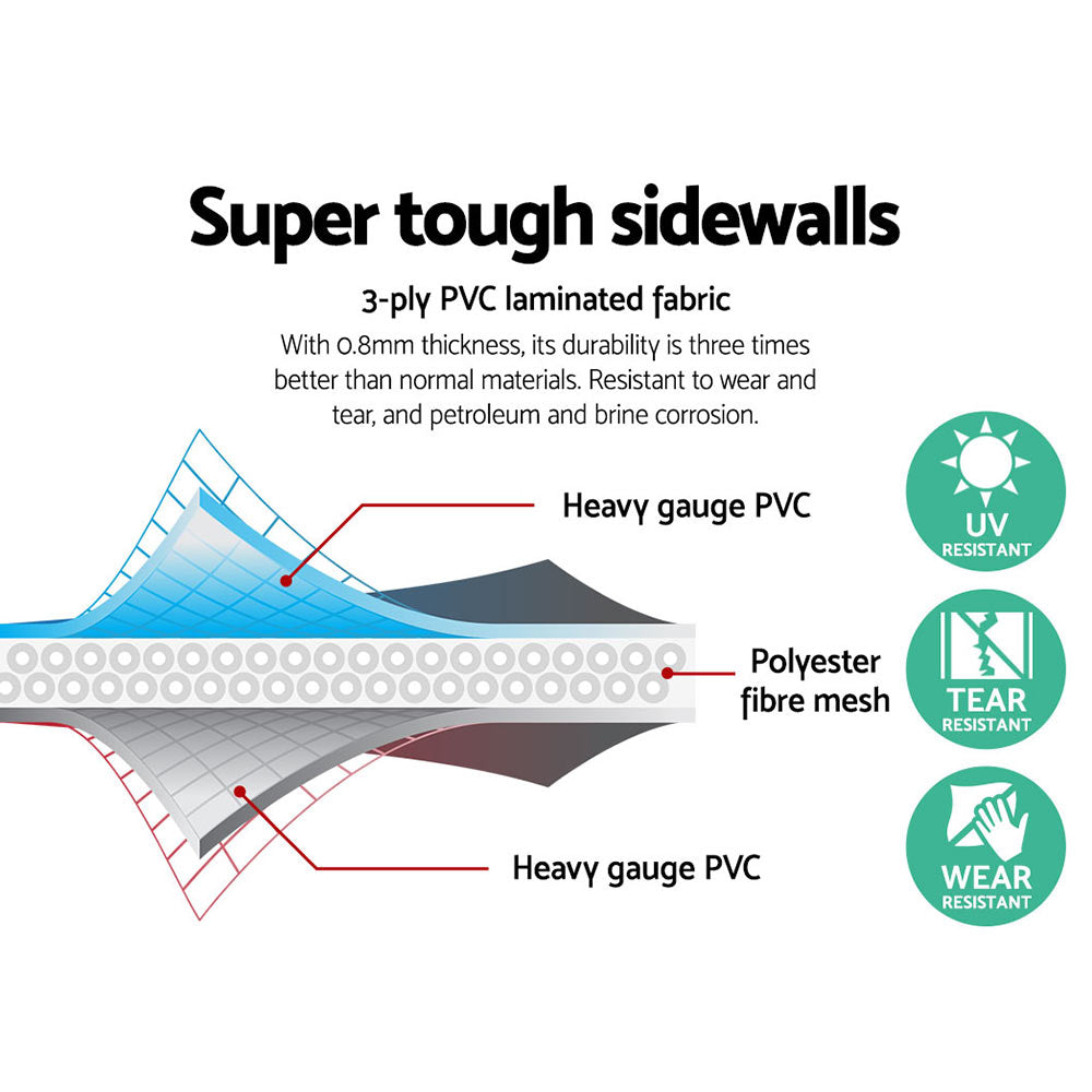 Bestway Swimming Pool Above Ground Frame Pools Outdoor Steel Pro 2.2 X 1.5M - image5