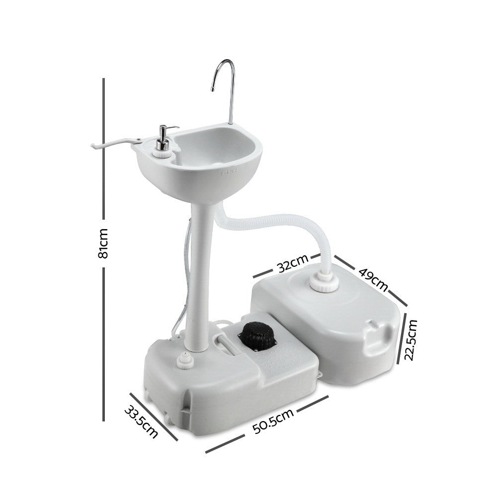 Portable Camping Wash Basin 43L - image2