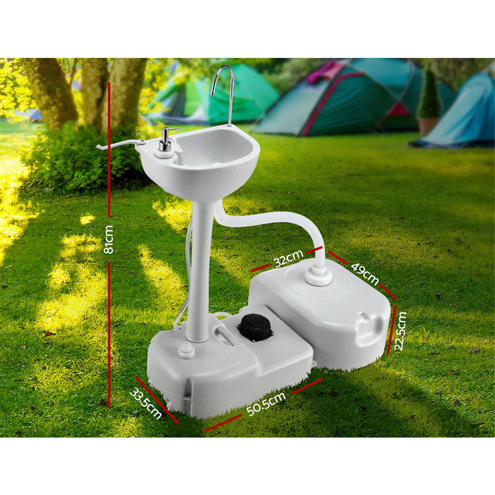 Portable Camping Wash Basin 43L - image6