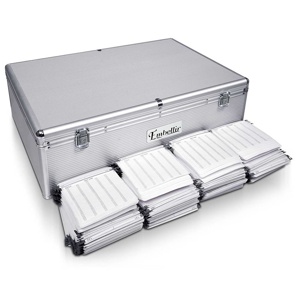 CD Case DVD Cases Storage Box 1000 Discs Aluminium Case DVD Folders - image1