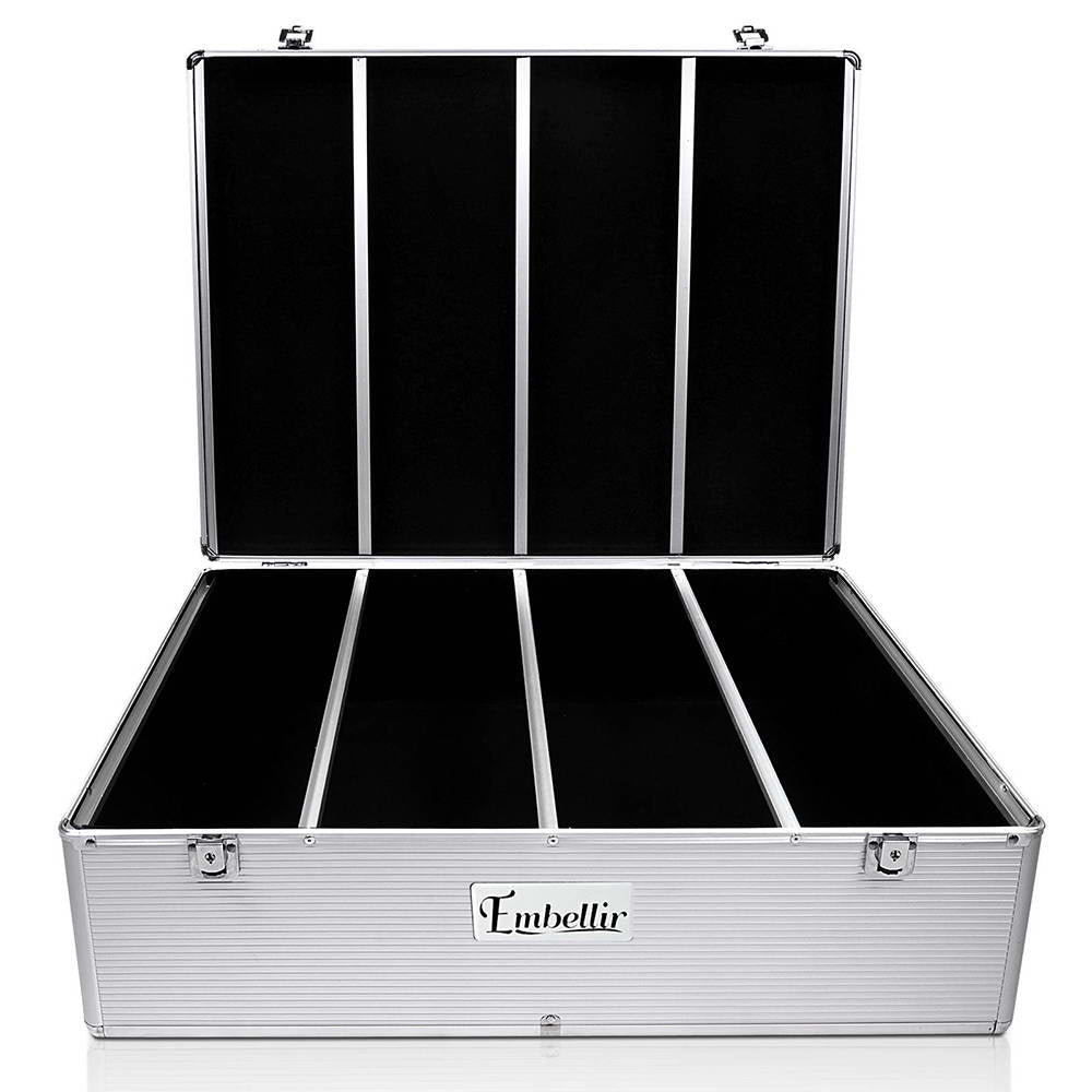 CD Case DVD Cases Storage Box 1000 Discs Aluminium Case DVD Folders - image3