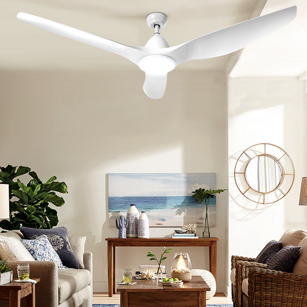 64'' DC Motor Ceiling Fan With Light LED Remote Control Fans 3 Blades - image7