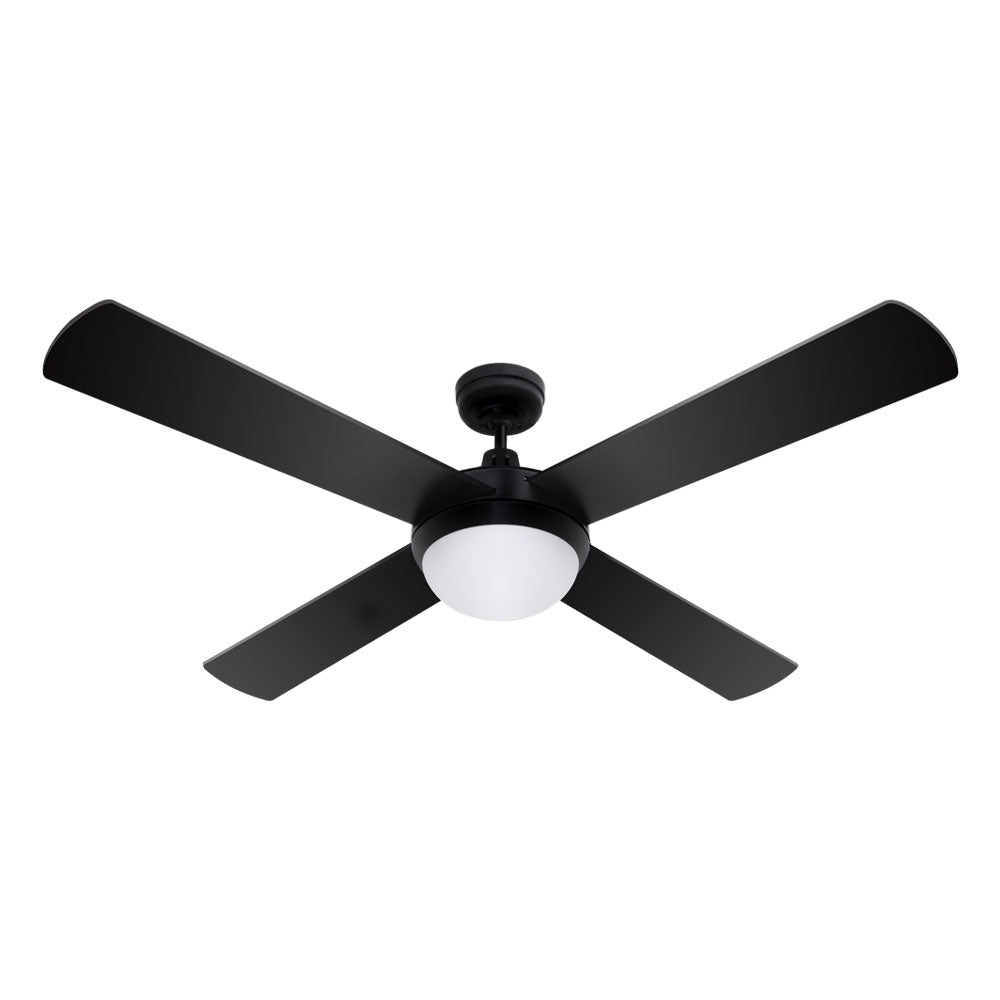 52" Ceiling Fan - Black - image3