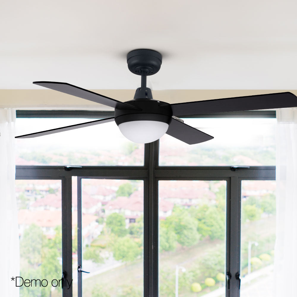 52" Ceiling Fan - Black - image8