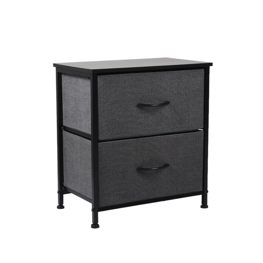 Storage Cabinet Tower Bedside Table Chest of Drawers Dresser Tallboy - image1