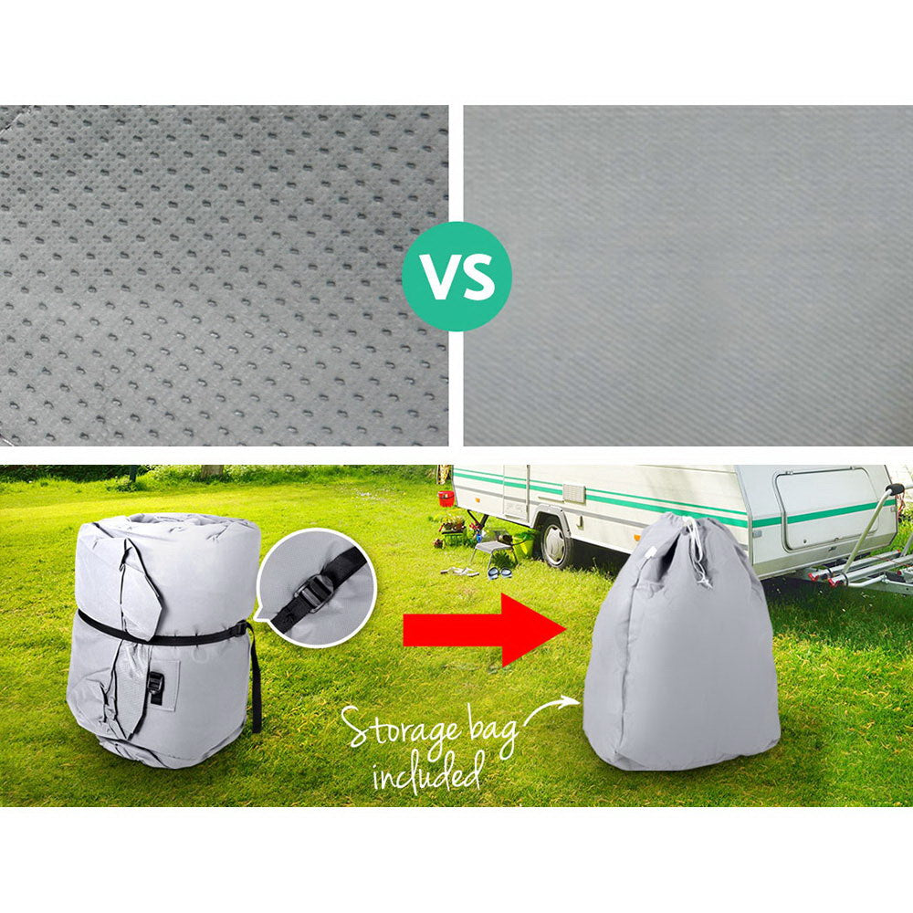 14-16ft Caravan Cover Campervan 4 Layer UV Water Resistant - image4