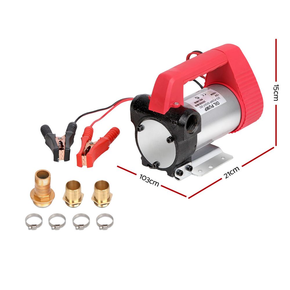 12V Electric Diesel Oil Bio-diesel Transfer Pump - image2