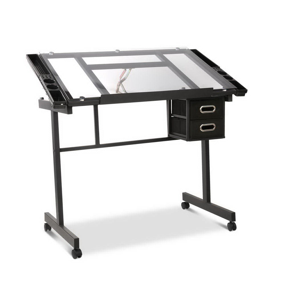 Adjustable Drawing Desk - Black and Grey - image1