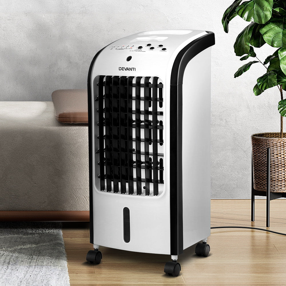 Evaporative Air Cooler Conditioner Portable 4L Cooling Fan Humidifier - image8