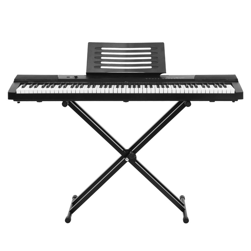 Alpha 88 Keys Electronic Piano Keyboard Electric Holder Music Stand Touch Sensitive with Sustain pedal - image3