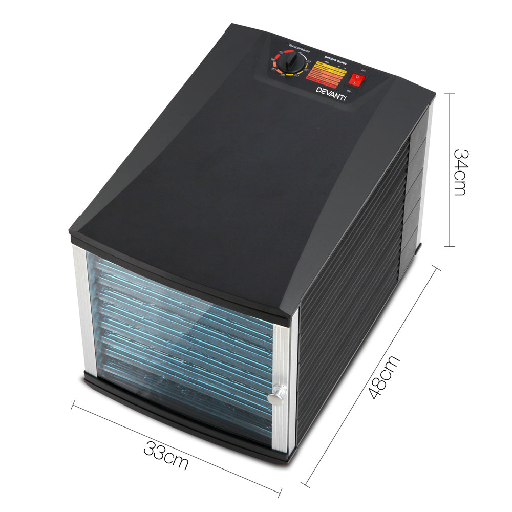 Commercial Food Dehydrator with 10 Trays - image2