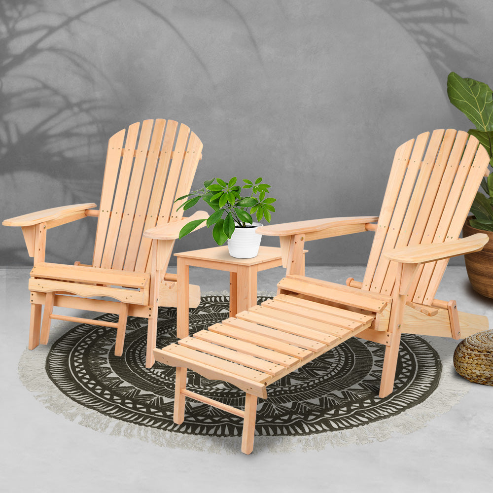 3 Piece Outdoor Beach Chair and Table Set - image7