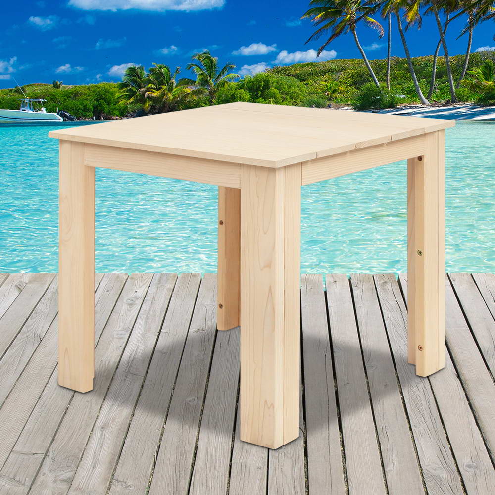 Wooden Outdoor Side Beach Table - image6