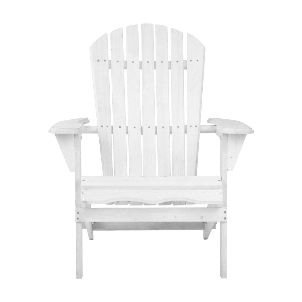 Outdoor Furniture Adirondack Chairs Beach Chair Lounge Wooden Patio Garden - image3