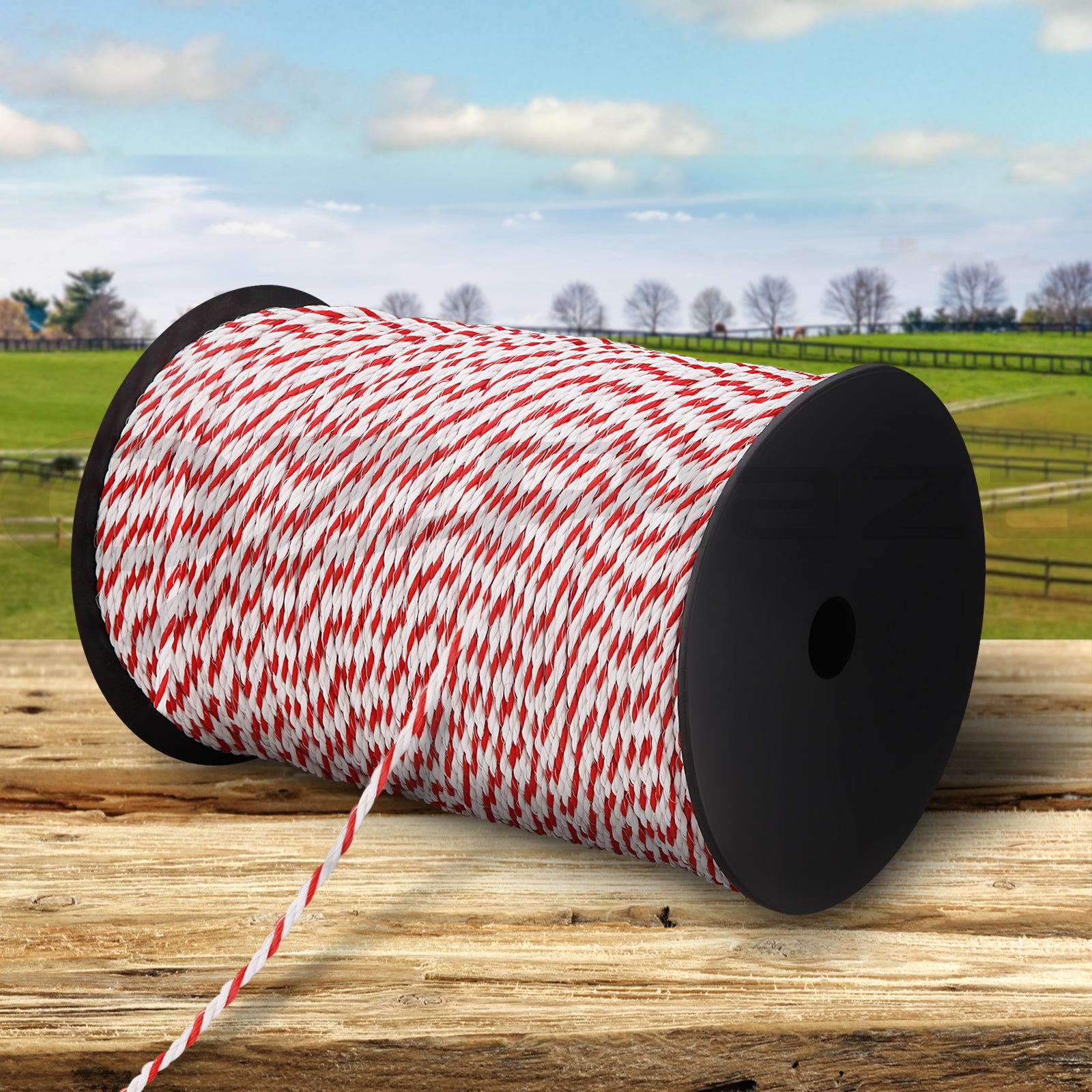 500m Stainless Steel Polywire Poly Tape Electric Fence - image7