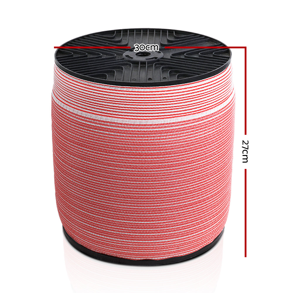 1200M Electric Fence Wire Tape Poly Stainless Steel Temporary Fencing Kit - image2