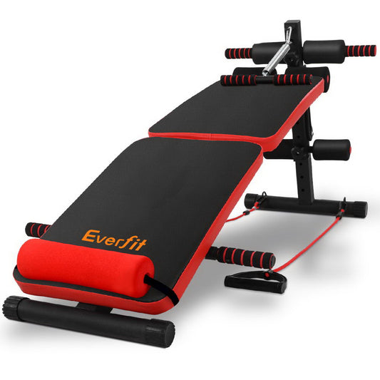 Adjustable Sit Up Bench Press Weight Gym Home Exercise Fitness Decline - image1