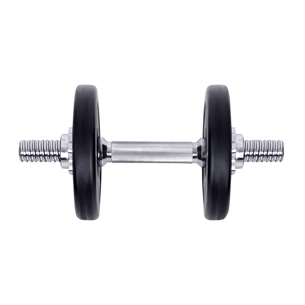 10KG Dumbbells Dumbbell Set Weight Training Plates Home Gym Fitness Exercise - image3