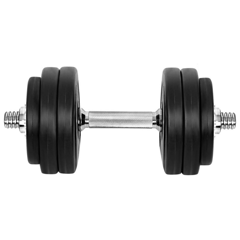 30kg Dumbbells Dumbbell Set Weight Plates Home Gym Fitness Exercise - image3