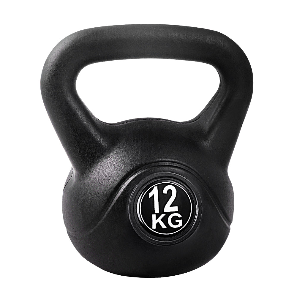 12kg Kettlebell Kettlebells Kettle Bell Bells Kit Weight Fitness Exercise - image1