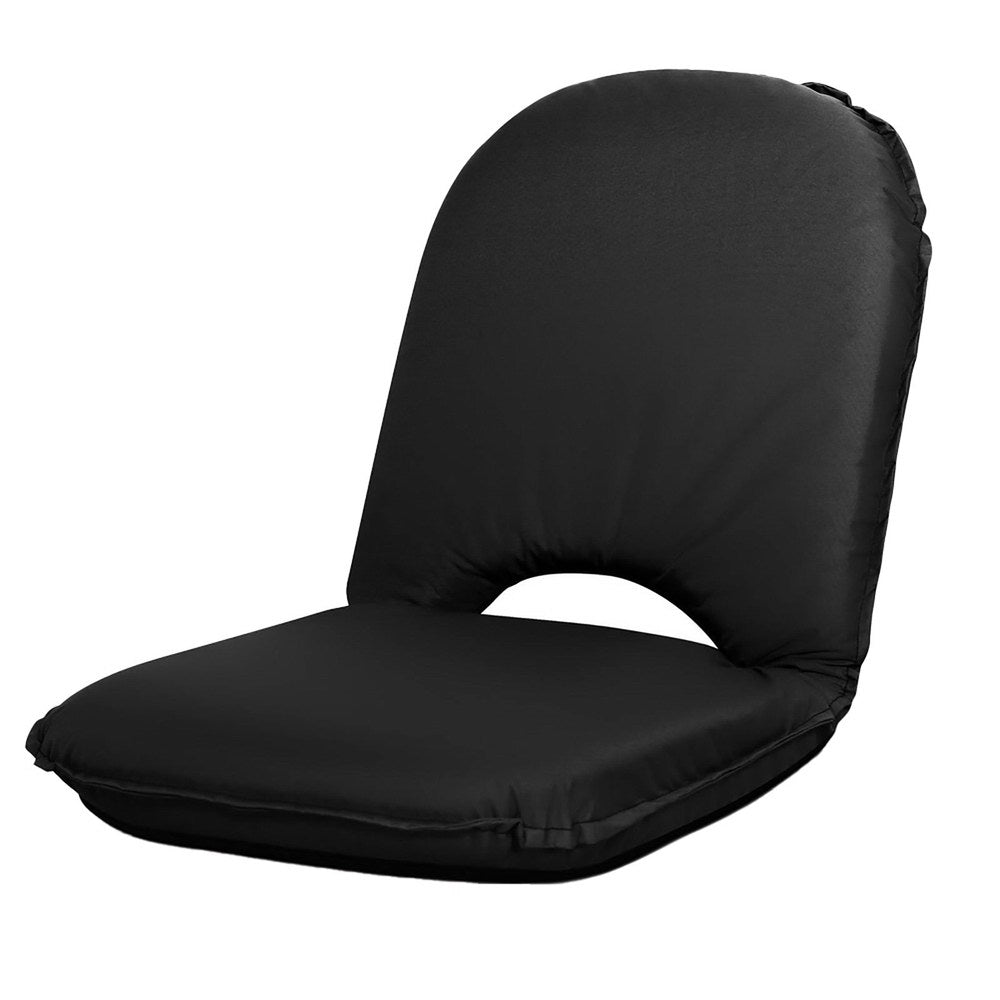 Foldable Beach Sun Picnic Seat - Black - image1