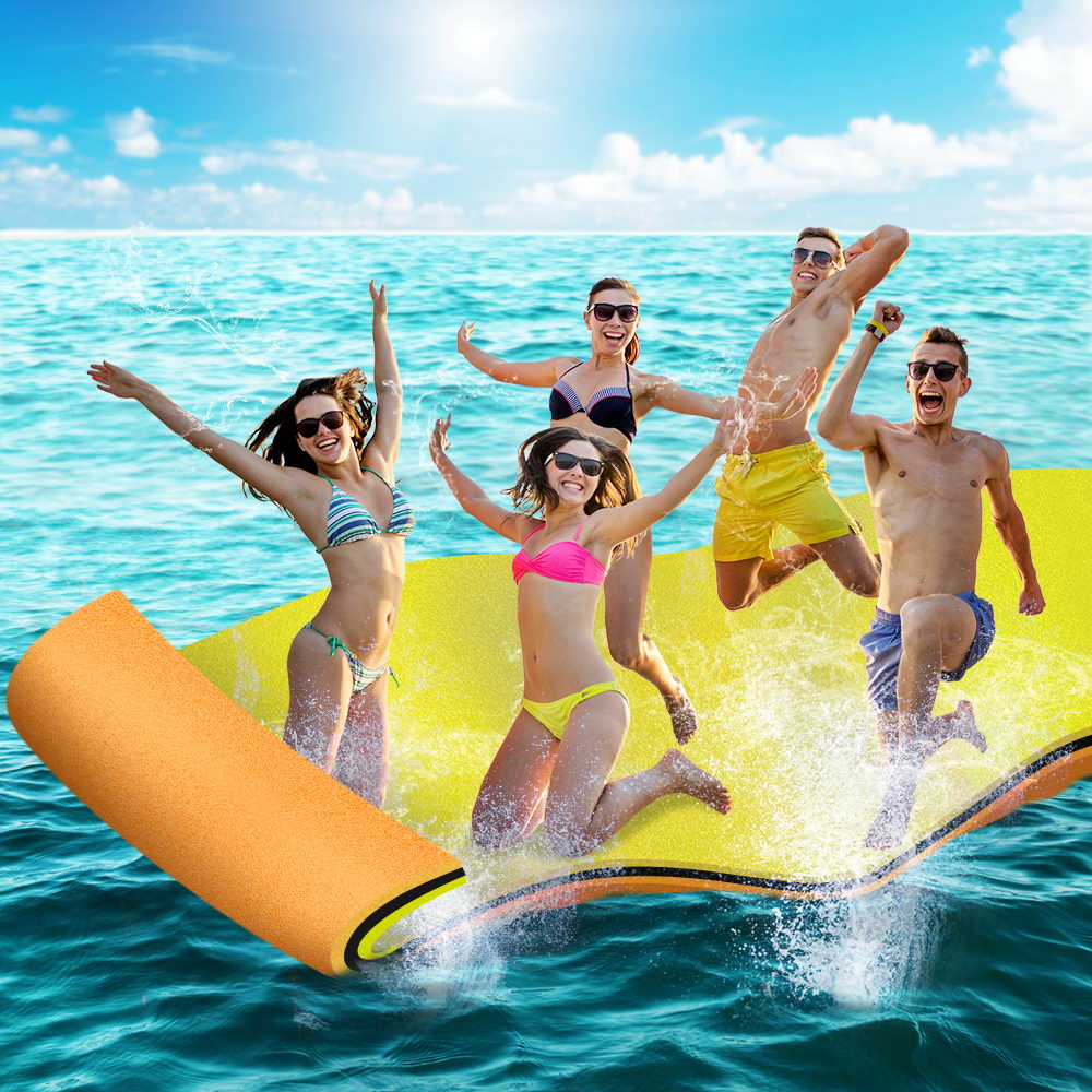 Floating Mat Water Slide Park Stand Up Paddle Pool Sea 550cm - image7