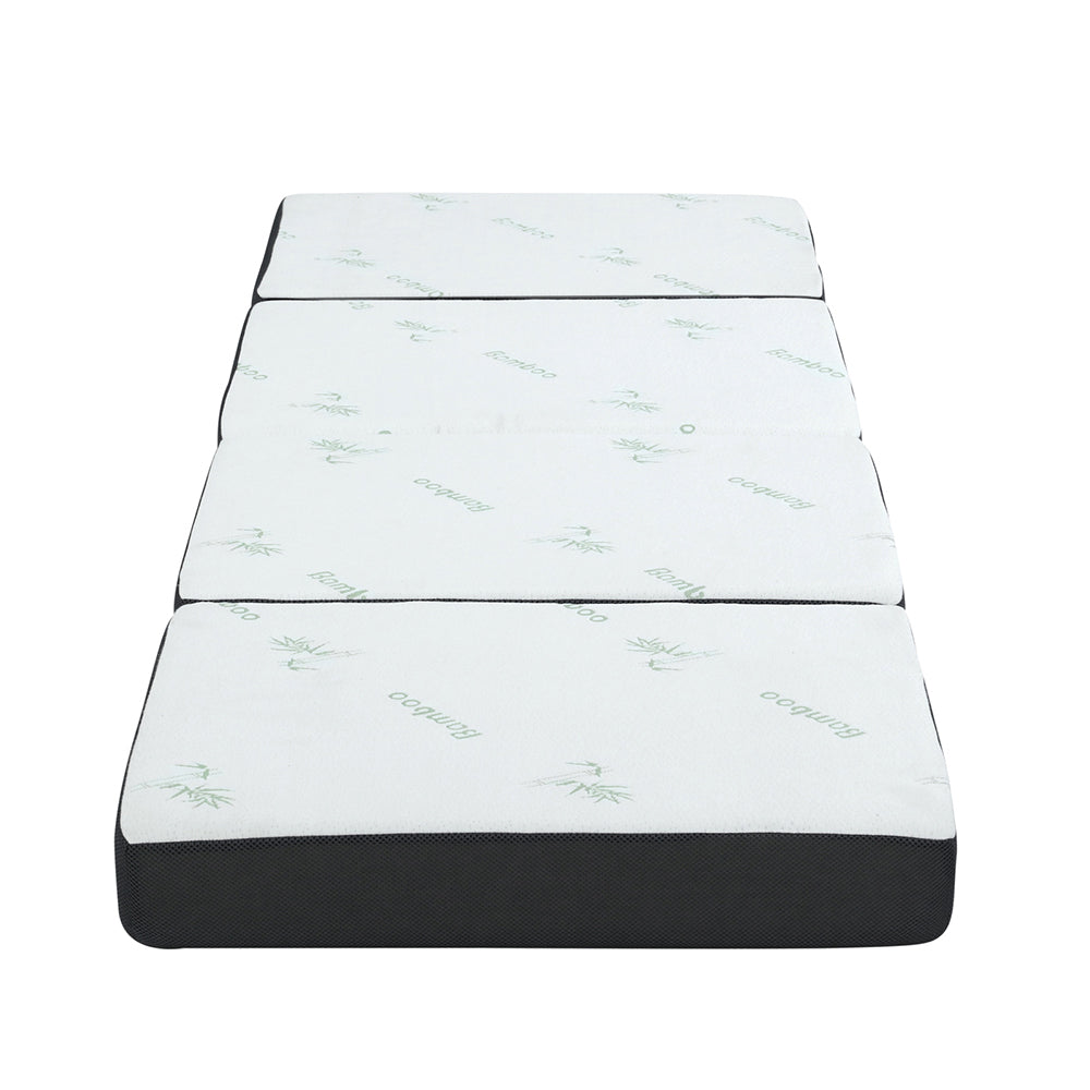 Bedding Portable Mattress Folding Foldable Foam Floor Bed Tri Fold 180cm - image3