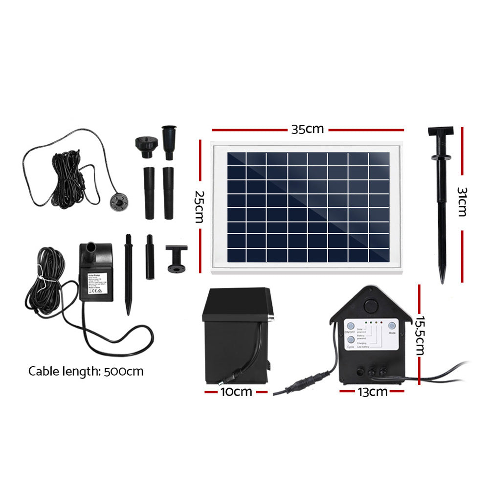 Solar Powered Water Pond Pump 60W - image2