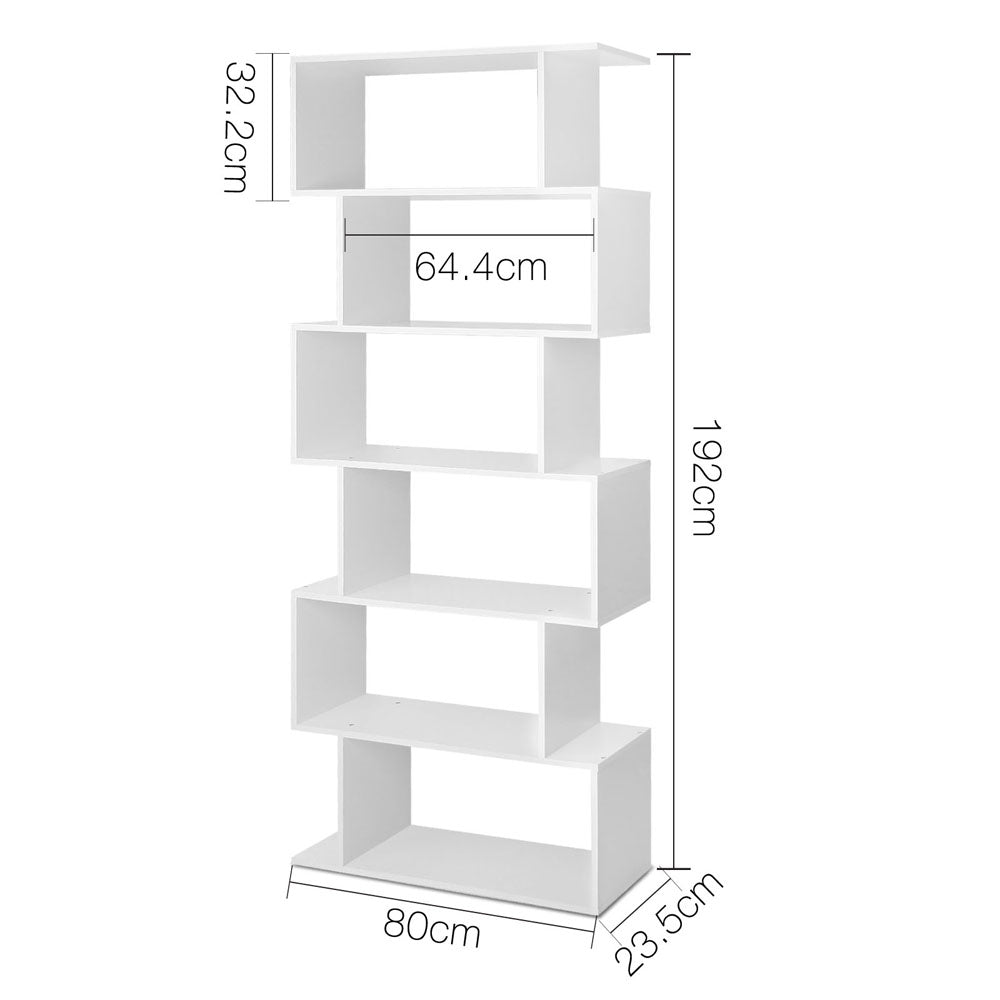 6 Tier Display Shelf - White - image2