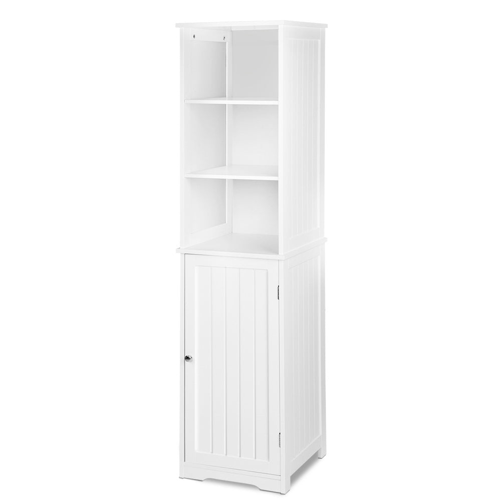 Bathroom Tallboy Furniture Toilet Storage Cabinet Laundry Cupboard Tal ...