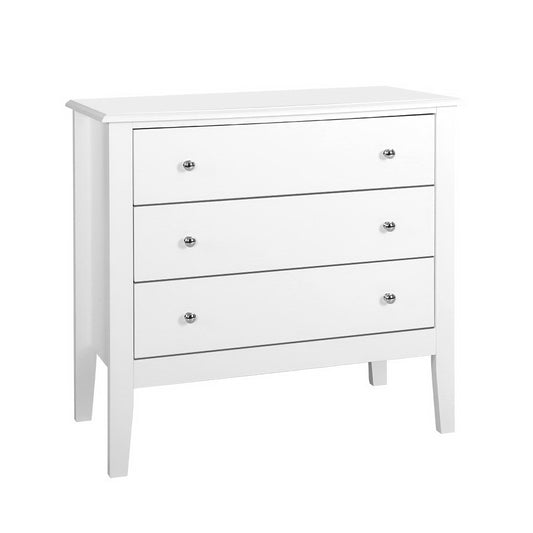 Chest of Drawers Storage Cabinet Bedside Table Dresser Tallboy White - image1