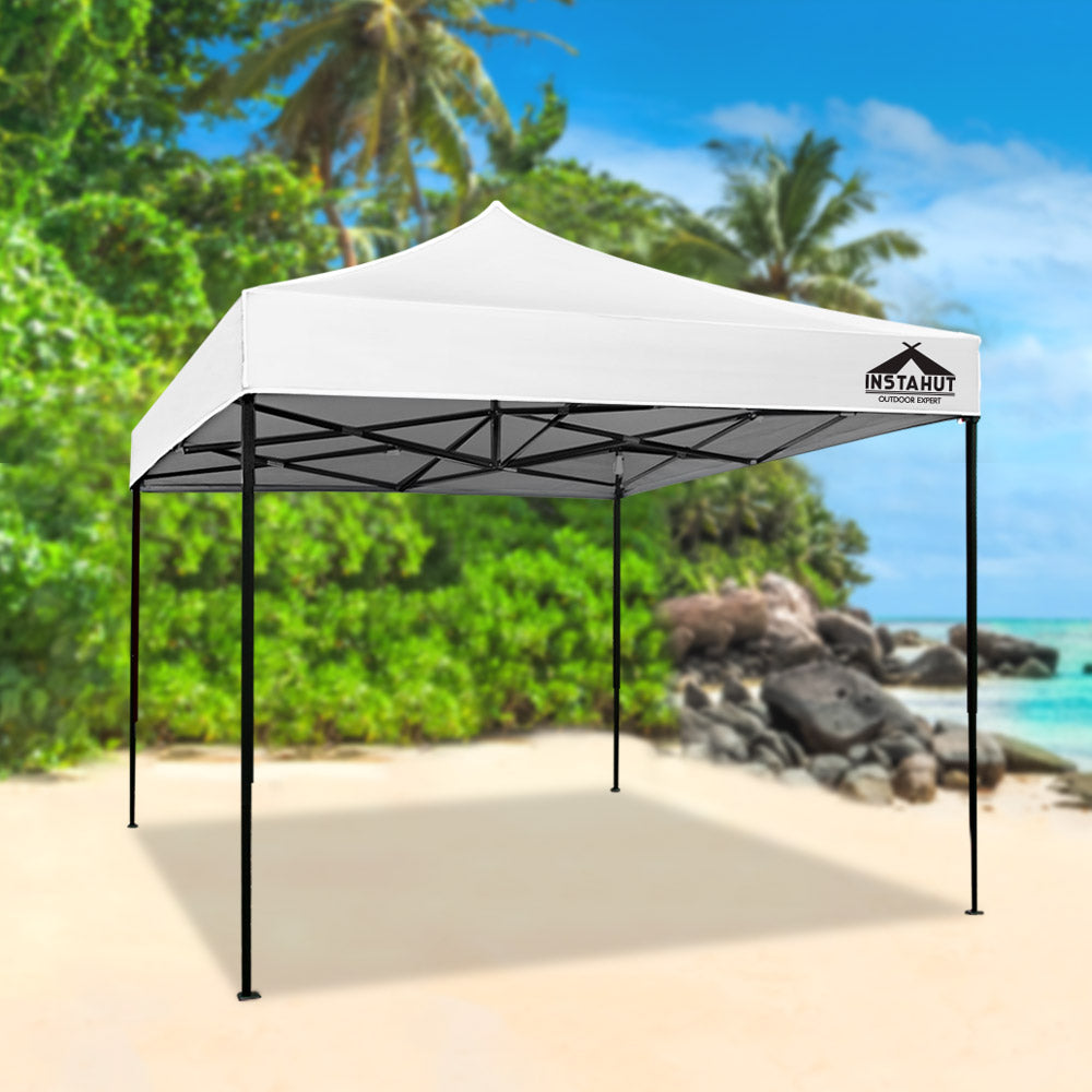 Gazebo Pop Up Marquee 3x3 Outdoor Wedding Base Pod Kit White - image8